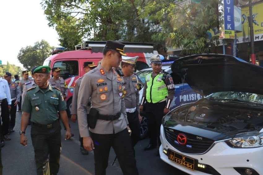 Polres Pamekasan Gelar Operasi Zebra Semeru 2023 di Berbagai Titik
