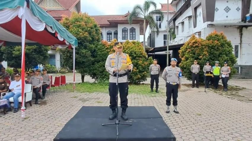 Apel Pasukan Ops Mantab Brata Toba 2023 - 2024 Digelar