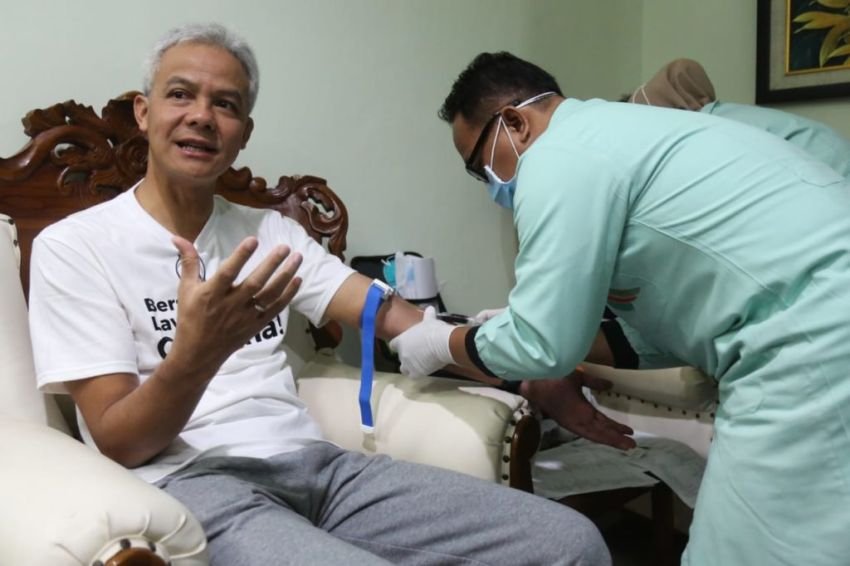 Selesai Tes Kesehatan Pilpres 2024, Ganjar Bilang Begini