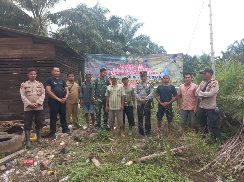 Kapolres Madina Perintahkan Kapolsek MBG Hentikan Tambang Emas Ilegal