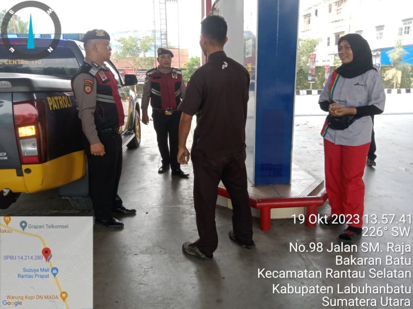 Cipta Kondisi, Sat Samapta Polres Labuhanbatu Gencar Lakukan Patroli Kota