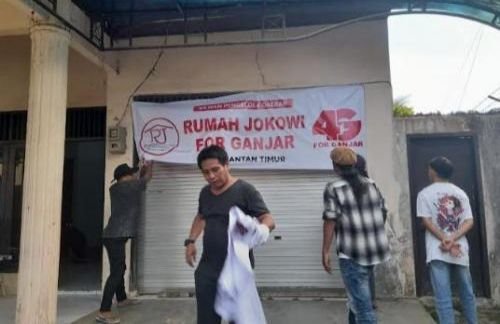 Relawan Rumah Jokowi Kaltim Resmi Bubar, Cabut Spanduk dan Atribut Buntut Kekecewaan