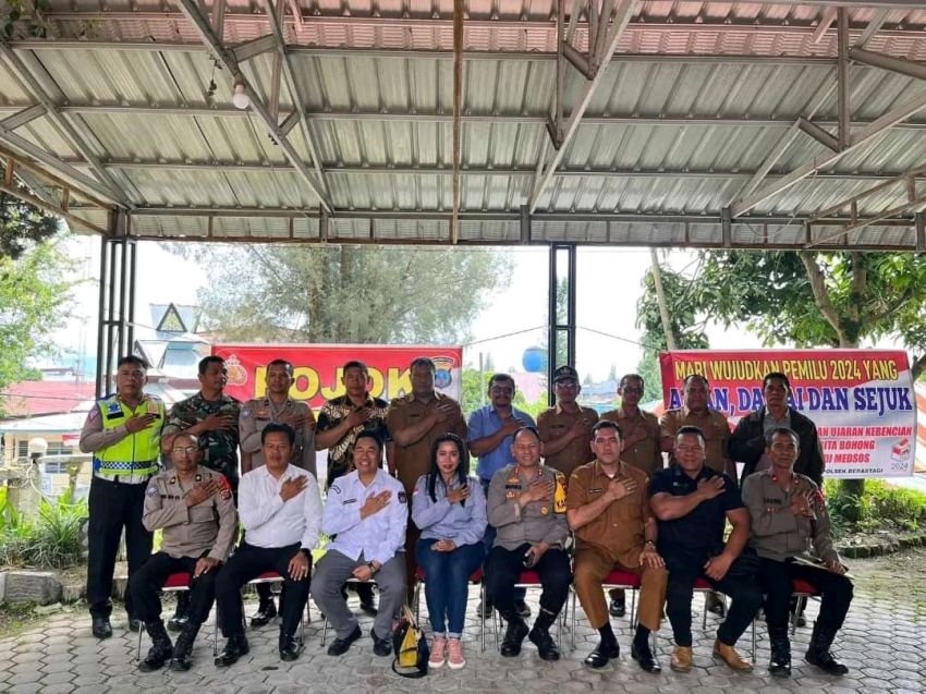 Menjelang Pemilu Serentak Polres Tanah Karo Laksanakan Cooling System