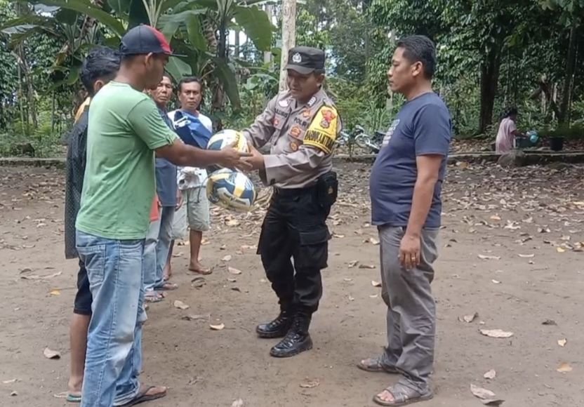 Cegah Narkoba, Polres Tapsel Gairahkan Olahraga