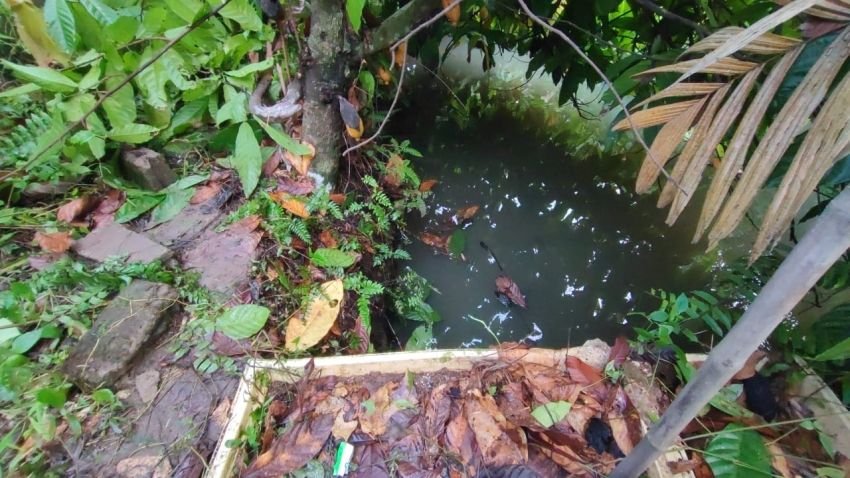 Pria Paruh Baya Ditemukan Tewas Dalam Kolam, Leher Luka Sayatan Benda Tajam