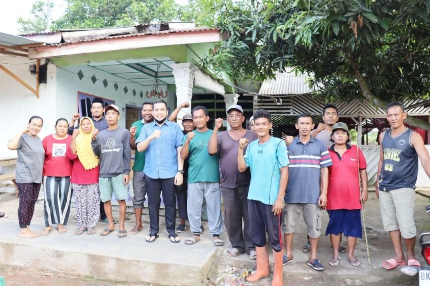 Anggota DPRD Sergai Temui Peternak Sapi Desa Sinah Kasih, Ini Yang Dibahas