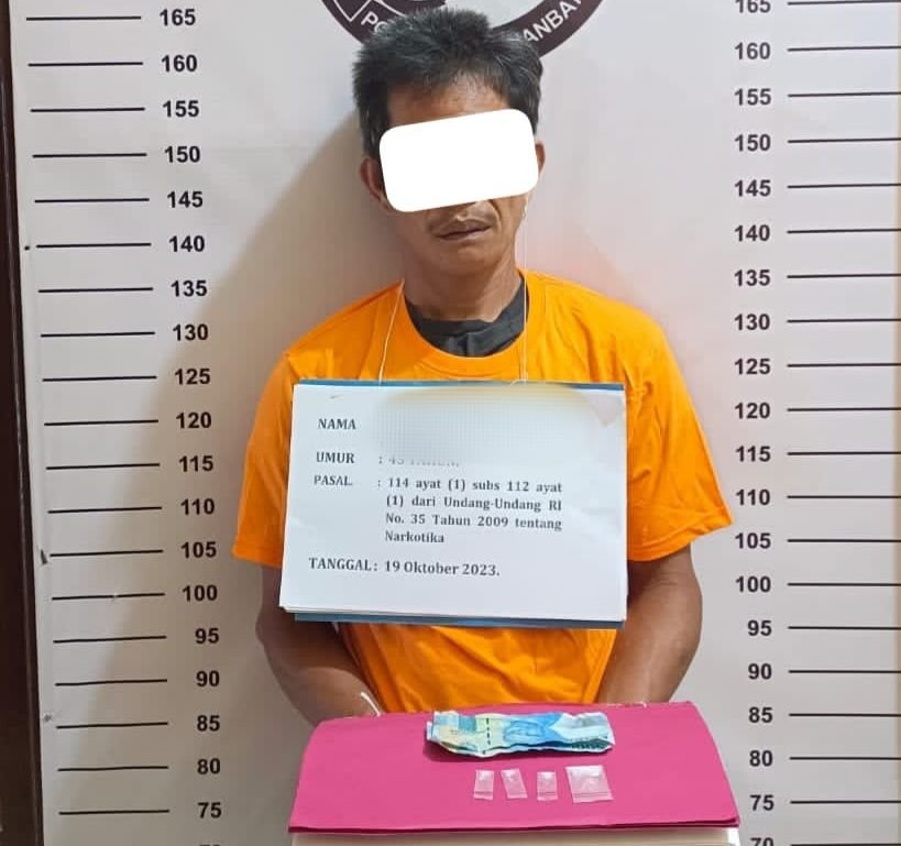 Berkat Dumas, Satres Narkoba Polres Labuhanbatu Tangkap Iwan Batok