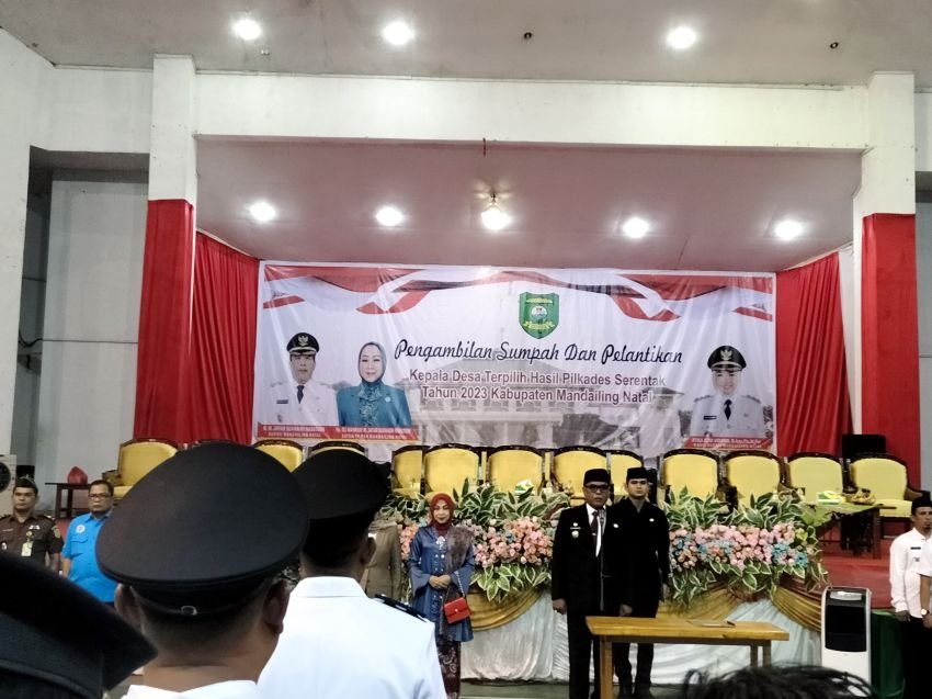 Bupati Madina Lantik 256 Kades Terpilih