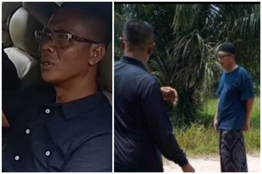 Heboh, Kapolsek di Riau Bawa Tahanan Korupsi Tinjau Kebun Sawit
