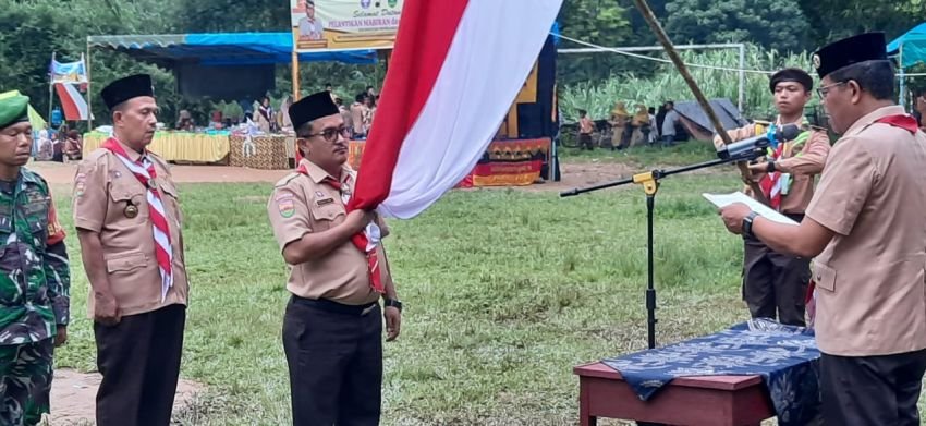 Kwarran Pramuka Kecamatan Tambangan Resmi Dikukuhkan