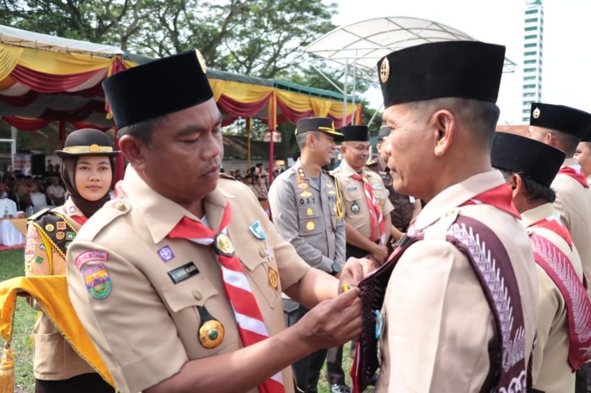 Bupati Darma Wijaya Jadi Pembina Apel Hari Pramuka ke-62