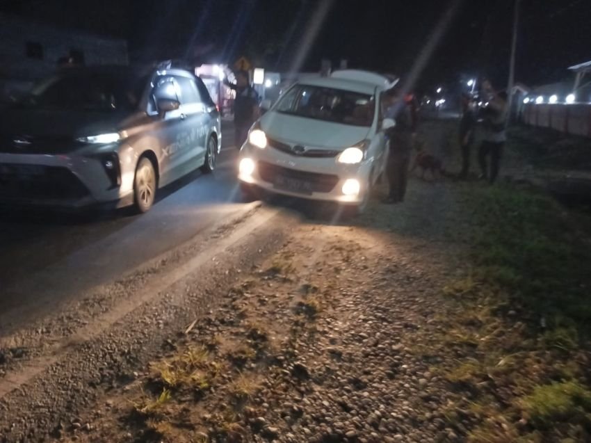 Bawa Anjing Pelacak, Polda Sumut Razia Pengendara di Perbatasan Aceh