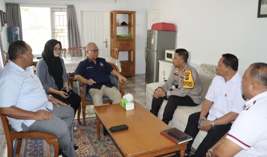 Wujudkan Kamtibmas Kapolres Tapsel Kunjungi Partai Nasdem