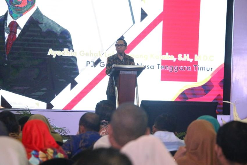 Pj Gubernur Menghadiri Rakornas Bawaslu RI