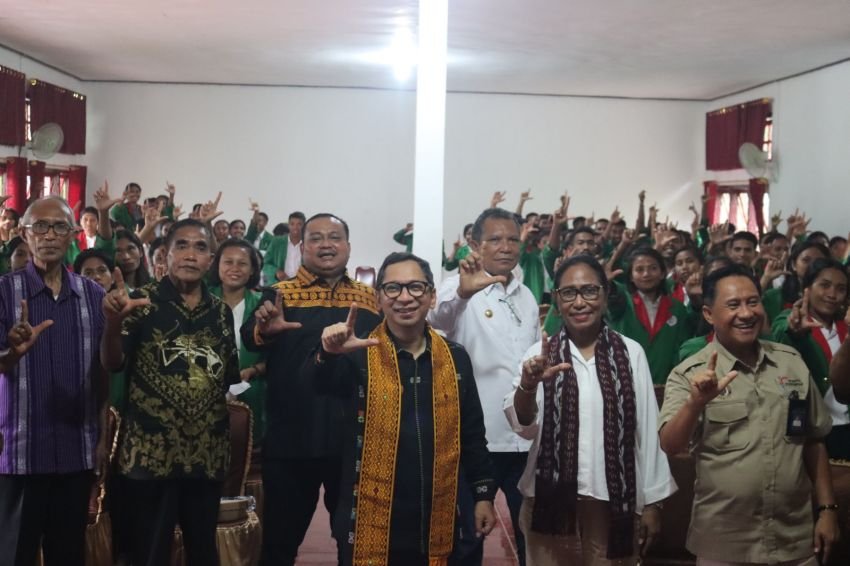 Pj Gubernur NTT Beri Kuliah Umum di Politeknik St Wilhelmus dan Meninjau RS Pratama Nagekeo