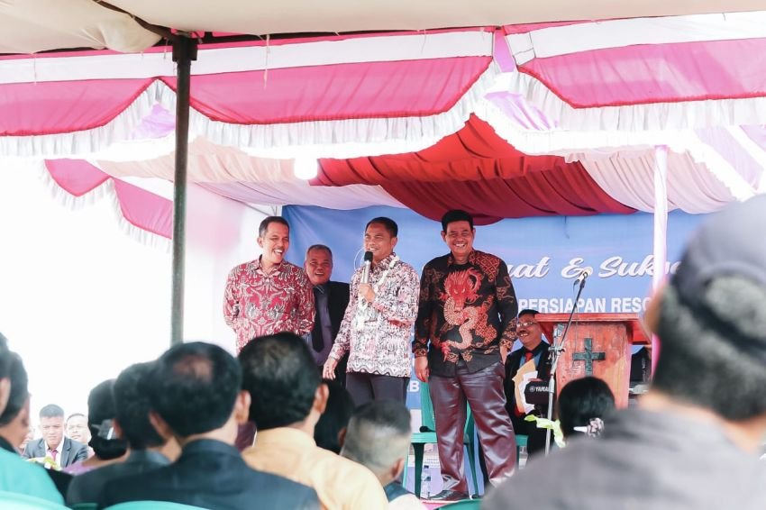 Bupati Sergai Dukung HKBP Tingkatkan Pelayanan Kepada Jemaat Lewat Pembentukan Resort Baru di Bintang Bayu