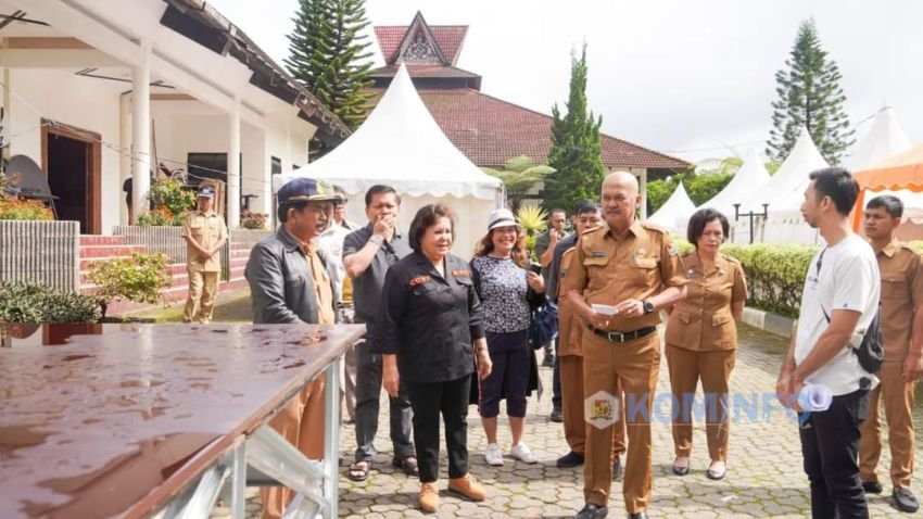 Bupati Karo Survey Kesiapan Lokasi Agro Expo