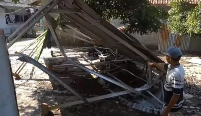 Diguyur Hujan dan Angin Kencang, Posyandu dan 8 Rumah Rusak Parah di Bogor
