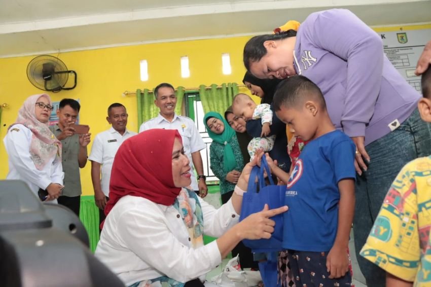 TP-PKK Sergai Dorong Pelayanan Kesehatan Balita untuk Cegah Stunting