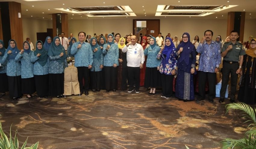 Ketua TP PKK Tapsel Hadiri Rakor Pelaksanaan Program Bangga Kencana PKK KB Kesehatan 2023