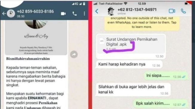 Waspada! Modus Undangan Pernikahan Bisa Kuras Saldo Rekening Digital