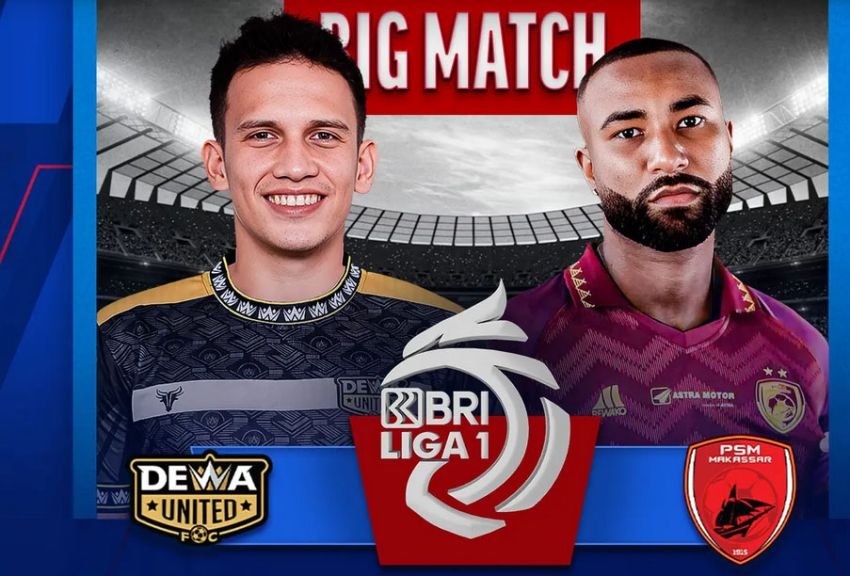 Link Live Streaming Dewa United vs PSM Makassar Liga 1 Malam Ini Cek!