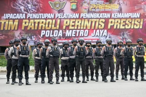 Ciptakan Rasa Aman Jelang Pemilu 2024, Polda Metro Jaya Gelar Patroli Skala Besar