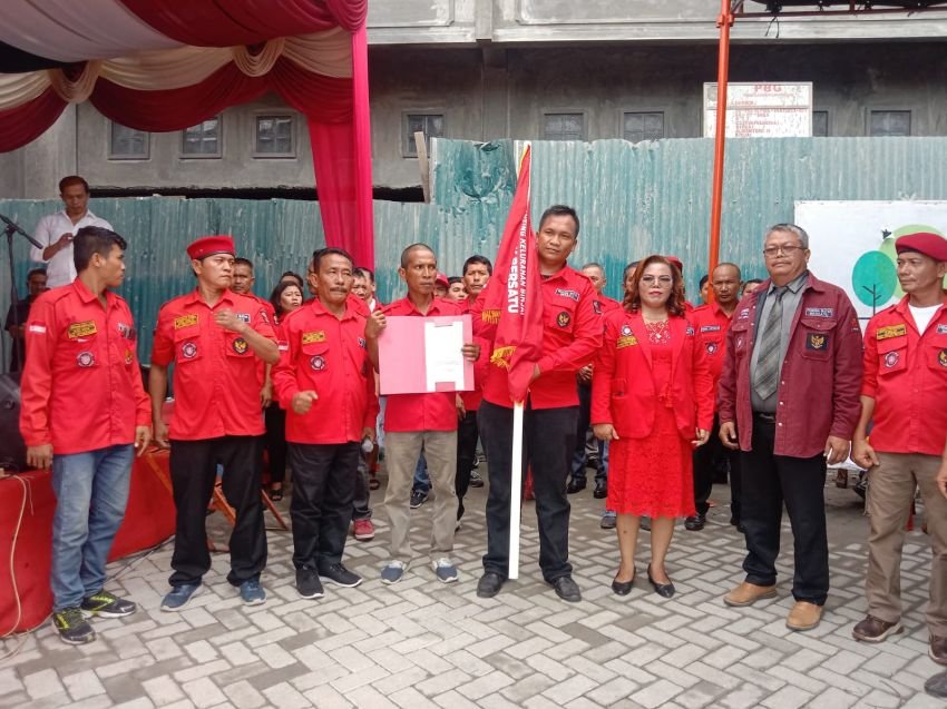 Pemuda Batak Bersatu Ranting Binjai Dilantik, Dian Prawiro Napitupulu SH MH Siap Jalankan Amanah