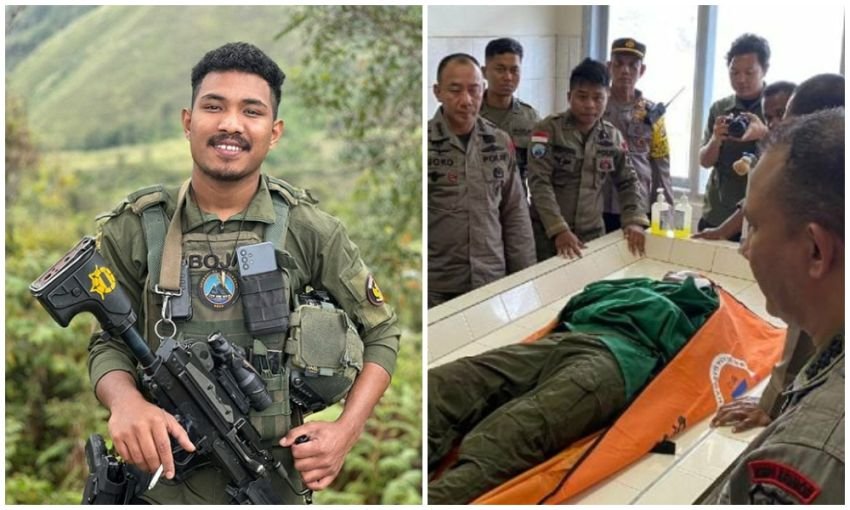 Potret Anggota Brimob Polda NTT Gugur Saat Baku Tembak dengan KKB Papua, Segera Dibawa ke Kampung Halaman