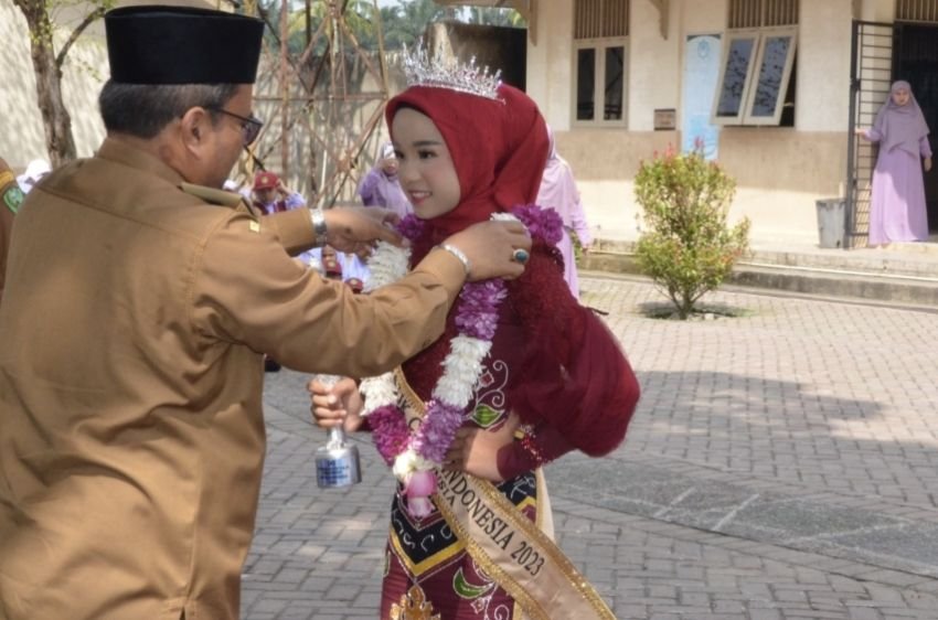 Putri Batik Cilik Inteligensia Indonesia 2023 Disambut Pj Wali Kota Padangsidimpuan