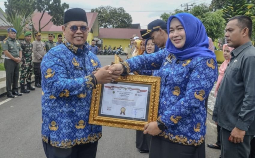 ASN Kota Padangsidimpuan Gelar Upacara HUT KORPRI Ke-52 Tahun 2023