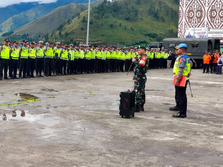 Pembukaan Aqua Bike, Kapolres Karo Jamin Keamanan