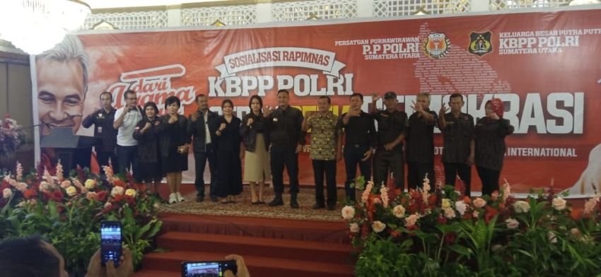 KBPP Polri dan PP Sumut Deklarasi Dukung Ganjar-Mahfud