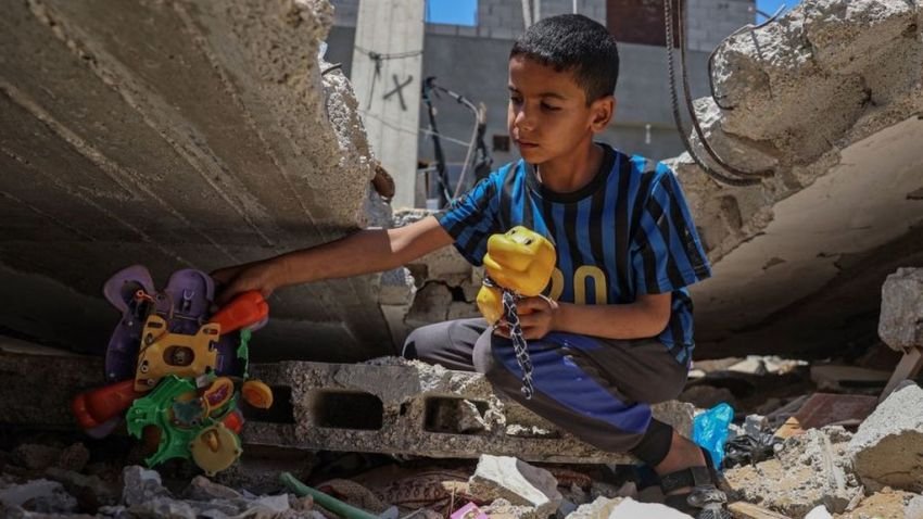Tragedi di Hari Anak Sedunia 2023: 5.500 Anak Gaza Tewas Dibunuh Tentara Israel, Sekolah Dibombardir