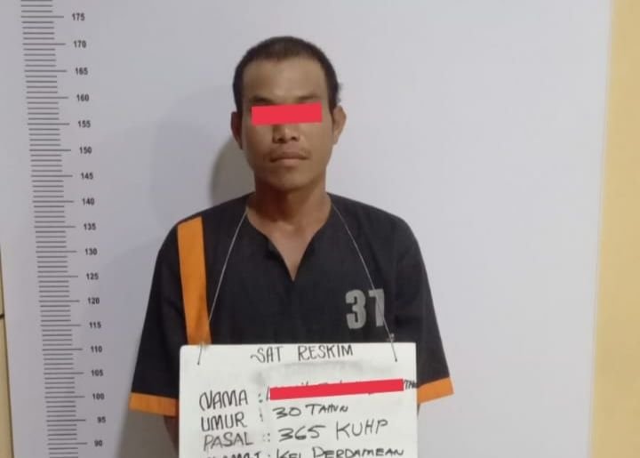 Pelaku Perampasan Handphone Dibekuk Satreskrim Polres Labuhanbatu