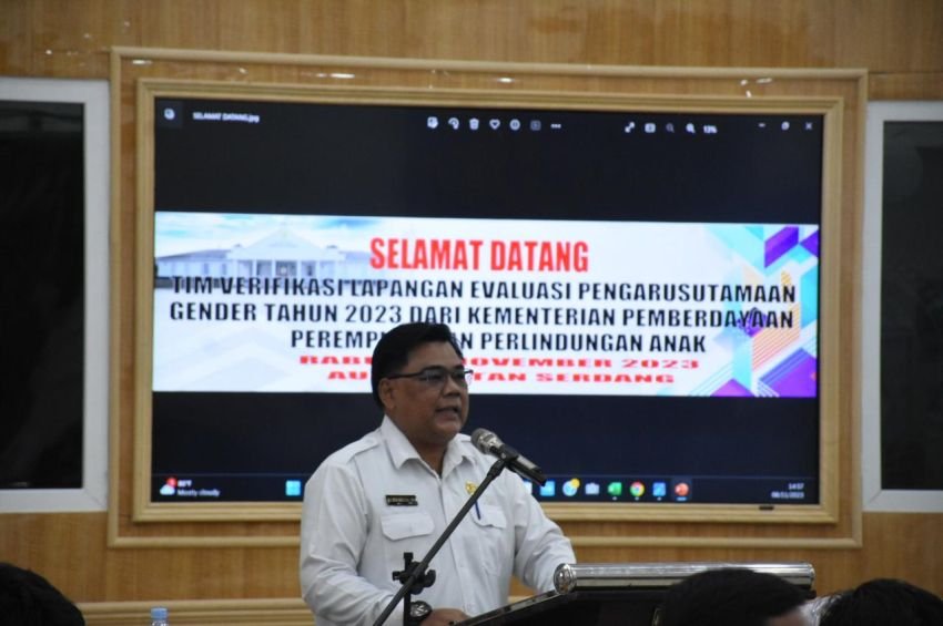 Kunjungan Tim Verifikasi Lapangan Evaluasi PUG, Bupati Harap Sergai Dapat Penilaian Terbaik