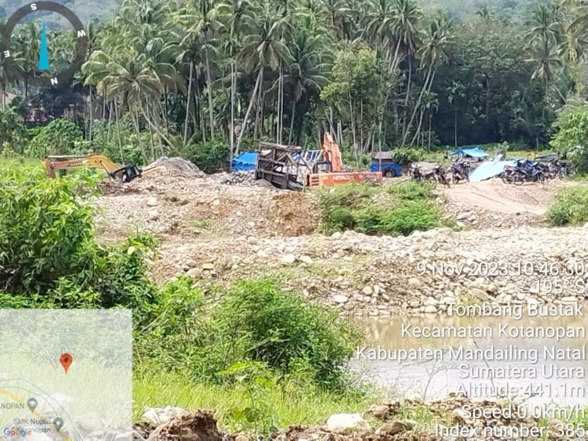Zakaria Rambe : Kapoldasu Harus Segera Tindak PETI di Madina