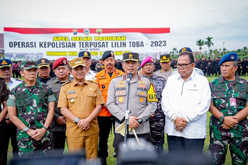 Kapolda Sumut: Operasi Lilin Toba 2023 Harus Beri Rasa Aman dan Nyaman Kepada Masyarakat