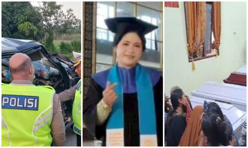 Tragis, Rosmalina Pasaribu Baru Lulus Bidan P3K, Tewas Kecelakaan di Tol Medan-Tebingtinggi Bareng Suami, Anak, dan Mertua