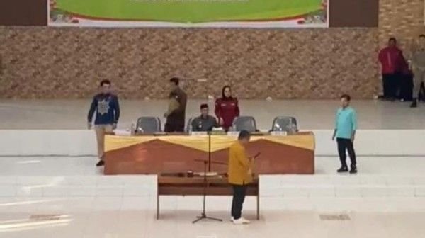 Tak Diundang, Wabup Gorontalo Ngamuk di Pelantikan Pejabat Eselon III