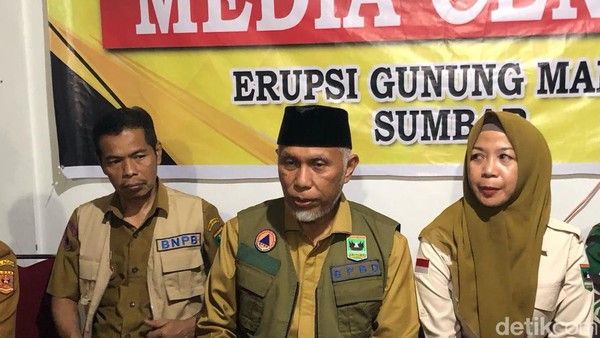 Gubernur Sumbar Minta Pendaki Terjebak di Gunung Marapi Segera Dievakuasi, Pemprov Siapkan Penginapan Bagi Keluarga Korban