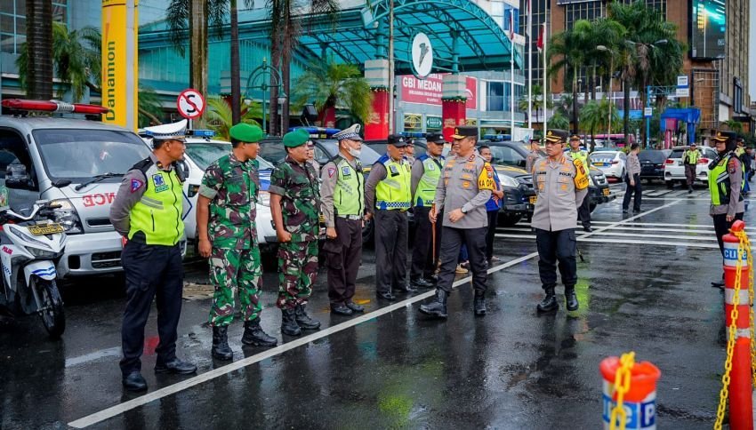 Natal dan Tahun Baru 2024, Polda Sumut Amankan 9.898 Gereja