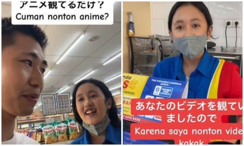 Kasir Indomaret Viral dan Banjir Pujian, Fasih Bahasa Jepang dari Nonton Anime
