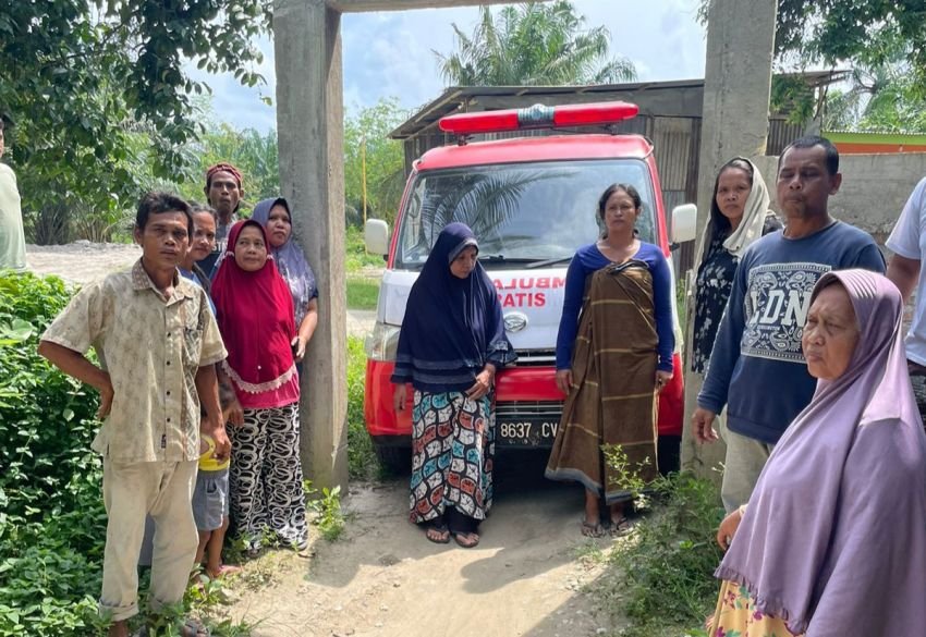 Akses Jalan Masyarakat Pekan Dolok 'Diportal' Diduga Dilakukan Oknum Pengusaha Galian C
