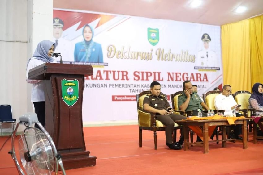 Pemkab Madina Gelar Deklarasi Netralitas ASN Pemilu 2024