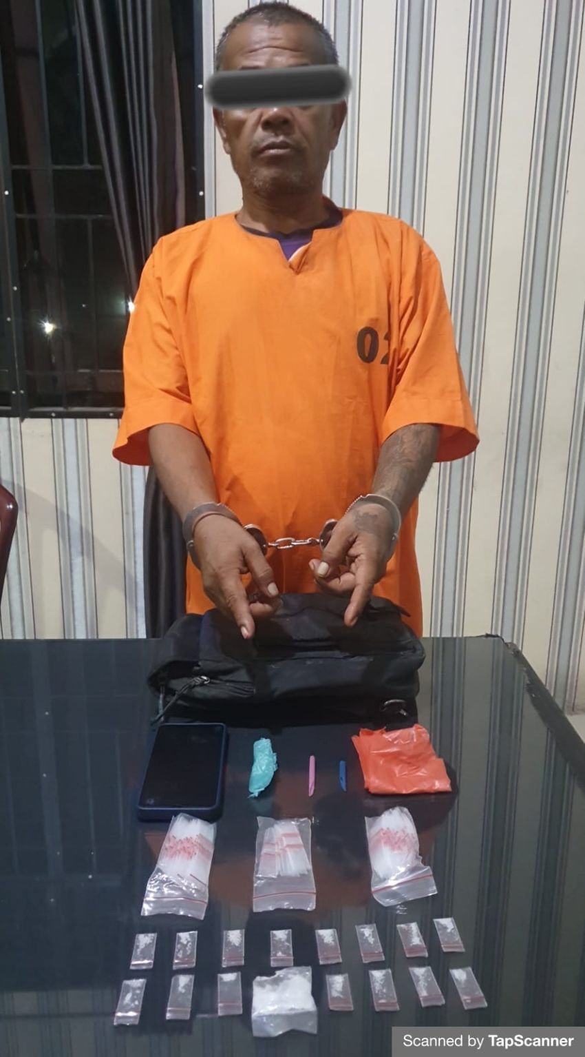 Tahun Baru Di Sel, Agen Sabu Kutabuluh Ditangkap