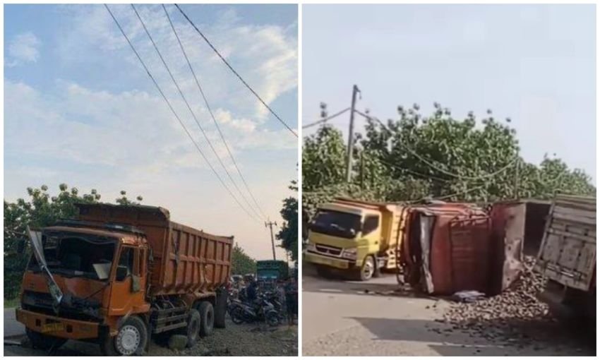 Update Truk Terguling Timpa Ibu dan Anak di Bogor, Sopir Menyerahkan Diri