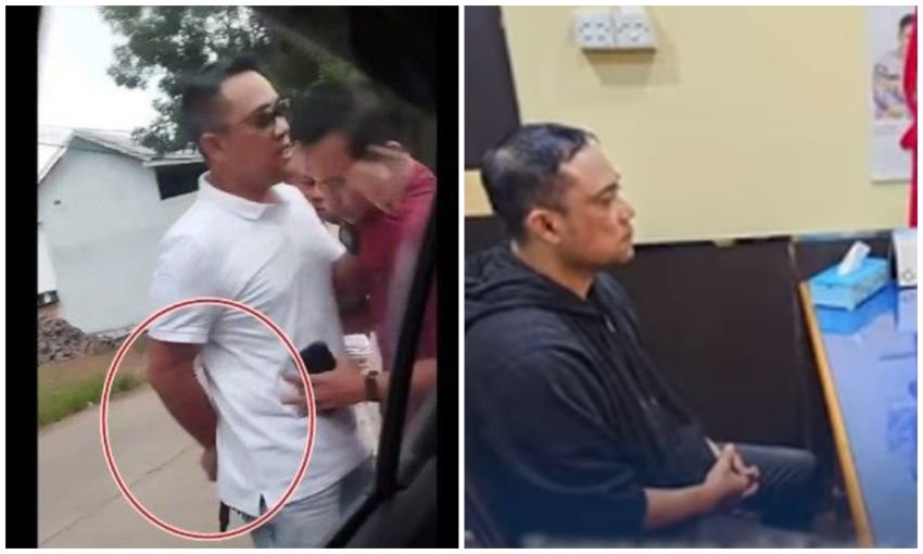 Wow! Polisi Berpangkat Bripka Punya Alphard dan Fortuner, Kini Viral Ancam Warga Pakai Sajam