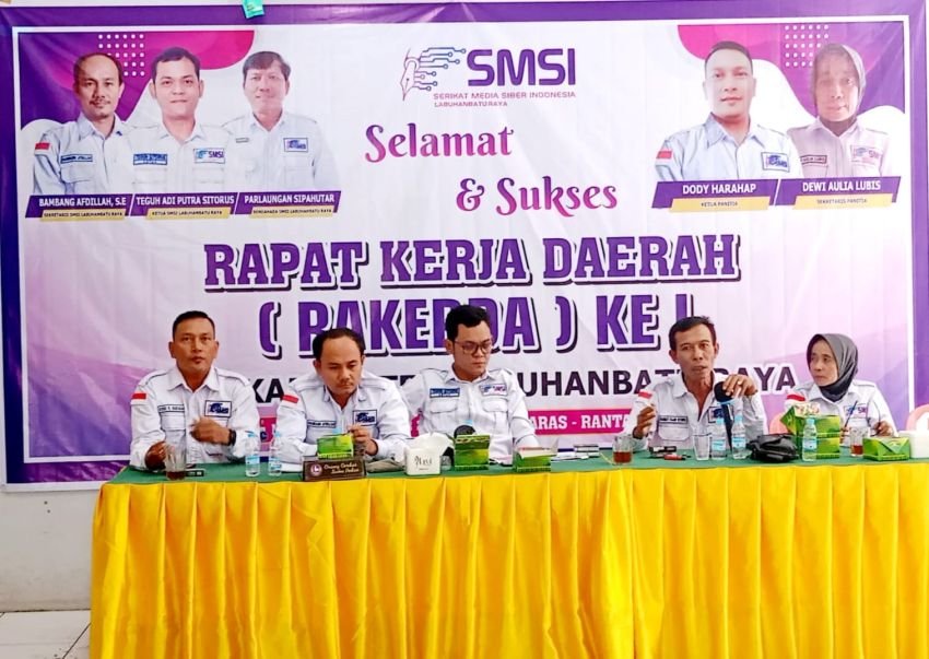 Susun Program tahunan, Pengurus SMSI Labuhanbatu Raya Gelar Rakerda ke I Tahun 2023