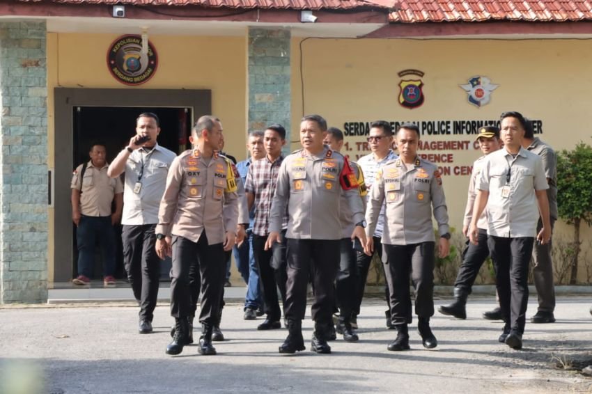 Kunker di Polres Sergai, Kapolda Sumut Tegaskan SPKT Harus Respon Cepat Terima Pengaduan Masyarakat